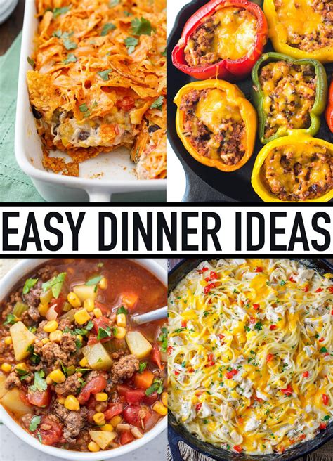 Recipes, Dinners and Easy Meal Ideas .